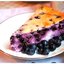 Творожная запеканка с черникой