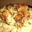 Запеканка из макарон с куриными окорочками