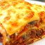 Лазанья с заправкой под сырным соусом
