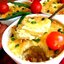 Запеченный картофель со сливками и чесноком «по-французски»