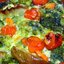 Мясные тефтели, запеченные под овощной шубой и молочным соусом
