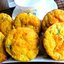 Кекс с ветчиной и сыром