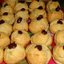 Эклеры с творогом и бананом