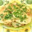 Кабачки в кляре с зеленью