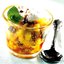 Карамелизованный ананас с изюмом и кокосом
