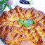 Пирог с яблоками, щавелем с мятной ноткой