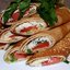 Блины с семгой и сыром