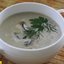Куриный суп пюре со сливками грудками и шампиньонами