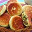 Жареные пирожки с баклажанами и мясом