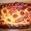 Дрожжевой пирог с рисом и яйцом