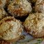 Банановые кексики с кукурузно-ореховым штрейзелем