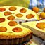 Творожный пирог с абрикосами