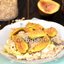 Овсяная каша с сыром и инжиром