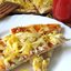 Пицца с курицей и ананасами
