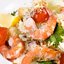 Салат любовница - папайя с тигровыми креветками