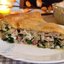 Слоеный пирог с ветчиной и сыром