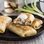 Блины с курицей и грибами