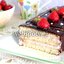 Творожный торт с клубникой