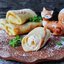 Рисовые блины с творожно-карамельной начинкой
