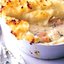 Запеканка с рыбой и картофелем