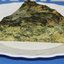 Запеканка из брокколи и шпината