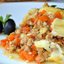 Праздничный пирог с овощами, фаршем и картофелем
