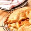 Французский яблочный пирог с карамелью