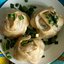 Манты с рыбой и рисом