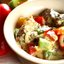 Куриные грудки с овощами