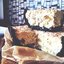 Кокосовый чизкейк с кусочками ананаса