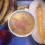 Пряный смузи с бананом, дыней и нектарином