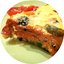 Овощная запеканка с зеленой фасолью, брюссельской капустой и шпинатом