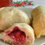 Вареники с клубникой