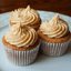 Арахисовые капкейки с арахисовым кремом