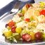 Куриный салат с виноградом, орехами и каперсами