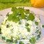 Салат из редьки с яйцом