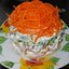 Корейская морковь с курицей