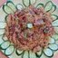 Плов из круглозерного риса со свиной грудинкой и овощами