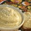 Хумус с лимонным соком, кунжутом и прованскими травами