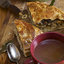 Пирог с курицей и грибами