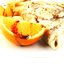 Апельсиновые блины из овсянки с курагой