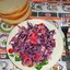 Салат из помидоров и краснокочанной капусты