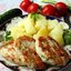 Куриные котлеты с сыром и зеленью