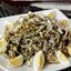Салат с яйцом и морской капустой