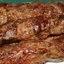 Шашлычки из печени в жировой сетке
