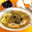 Солянка из морского окуня с грибами