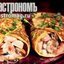 Блины с морепродуктами