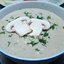 Картофельный суп-пюре с шампиньонами