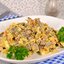 Салат из свиного сердца с яйцами и овощами