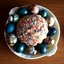 Кулич с изюмом и лимонной цедрой